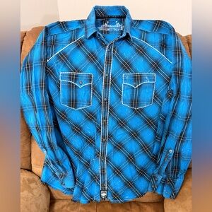 Wrangler Rock 47 Pearl Snap Shirt